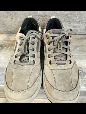 Clark WaveKorey Fly Men's Casual Sneakers Nubuck Leather Lace-Up Shoes in 10.5